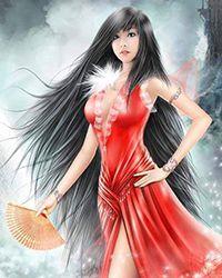 美人如花一水隔